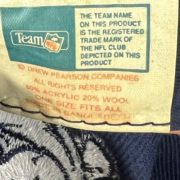 Vintage Denver Broncos Hat Cap Snap Back Mens One Size NFL Mile High Magic 90s - Picture 8 of 8